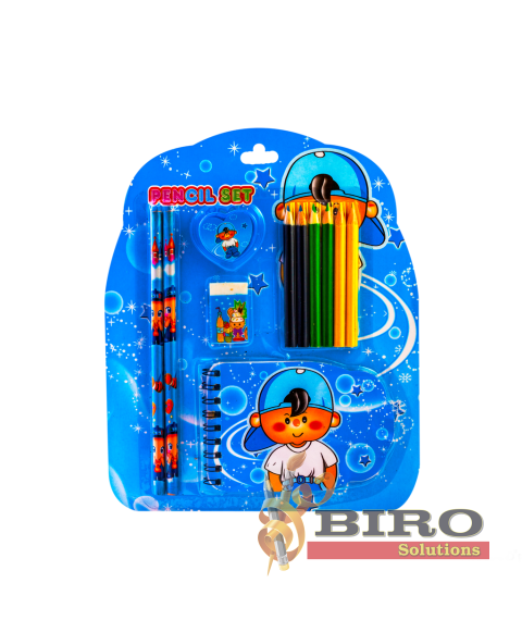 Set pentru școală 7 rechizite, 3286/3288